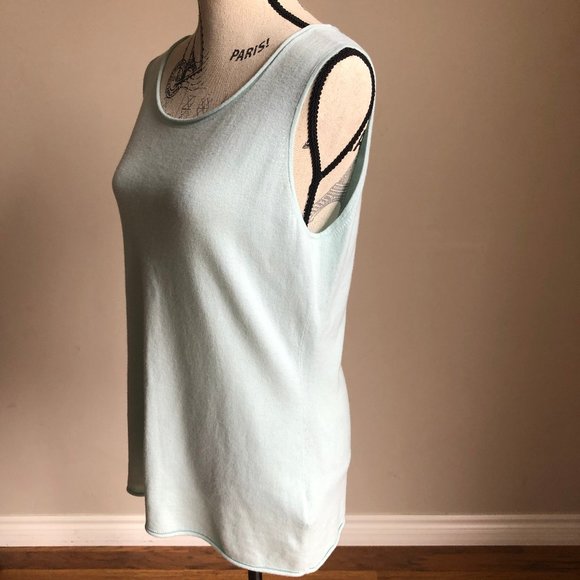 Lafayette 148 NY sleeveless tank 100% merino wool - Picture 3 of 6